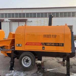 Bomba de Concreto Jida Machinery HBT60-13-90S de Motor Diésel para Obras de Construcción - Product Image 2