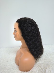 Letsfly Promotion $25 13x4 Lace Front <b>Wig</b> Brazilian Virgin Hair 200% Short Bob <b>Wig</b> Straight Water Wave Human Hair <b>Wig</b> Wholesale - Product Image 3
