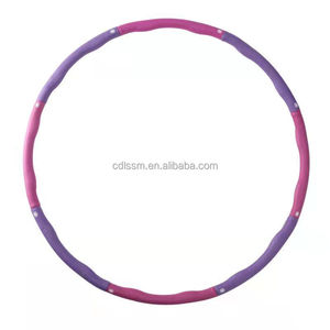 Hot Sale New Design High Quality Fitness Detachable Customized Adjustable <strong>Weighted</strong> Hula <strong>Hoops</strong> - Product Image 5