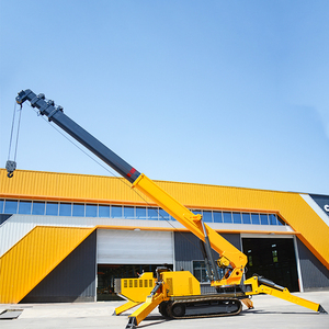 Nhà Sản Xuất Bán Hàng Trực Tiếp Mini Xách Tay Thủy Lực Spider <span class=keywords><strong>Crane</strong></span> 8.7 Tấn Di Động Spider <span class=keywords><strong>Crane</strong></span> <span class=keywords><strong>Crawler</strong></span> <span class=keywords><strong>Crane</strong></span> Để Bán - Product Image 5