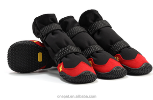 4 pz nuovo Design Pet scarpe impermeabili allungano grandi <span class=keywords><strong>stivali</strong></span> caldi per cani grandi scarpe per cani - Product Image 4