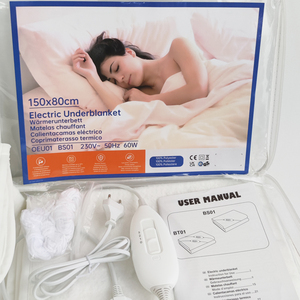 Manta eléctrica calentada para cama, 230v, mercado europeo - Product Image 2