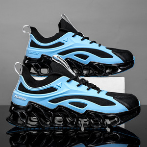 Chaussures de skate basses pour hommes, style créateur, tendance rétro, épaisses, décontractées, streetwear, hip-hop, respirantes - Product Image 3