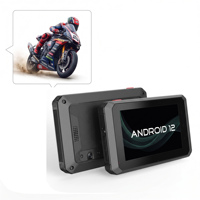 Terminal de course moto tout-terrain Android 5 pouces VT-5A avec GPS, chronomètre de tour, enregistreur de données CAN Bus, 4G LTE et super condensateur