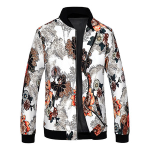 Chaqueta Bomber Deportiva Casual para Hombre, Nueva, con Capucha, de Pana y Seda, Estilo Vintage, Primavera, Teñido Liso - Product Image 1