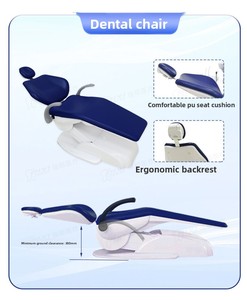歯科用チェアユニット クラスI 総合治療機 電動リフト装置 CE認証取得済 RX-DU-X3 AC電源 97x114x112cm - Product Image 5