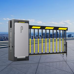 Kz101 6M Hợp kim nhôm Boom Barrier Gate Heavy-duty 200W LED Strip cánh tay ánh sáng tự động bãi đậu xe kiểm soát truy cập xe - Product Image 1