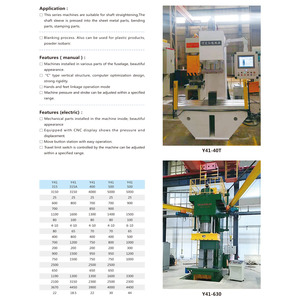Presse hydraulique à colonne unique Hebei Hongkai Y41 100 tonnes pour le redressage des métaux et le moulage plastique - Product Image 4