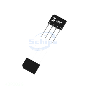 Components Electronic KBP302G 4-SIP, KBP Diodes BOM IC In Stock - Product Image 1