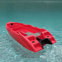 Bateau de ski en PEHD monobloc moulé de 4,9 m pour 7 passagers, idéal pour l'entraînement au surf et les locations touristiques (pour bateaux à rames)