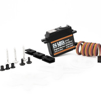 Servomoteur numérique à engrenages métalliques EMAX ES3003 ES3004 ES3053 ES3054 23T – Pièce de rechange améliorée pour systèmes de modèles RC (avions et hélicoptères)