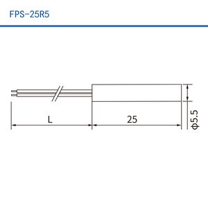 สวิตช์จำกัดระยะ HKFAST รุ่น FPS-25R5 สีดำ แบบติดตั้งผ่านรูพร้อมแม่เหล็ก - Product Image 3