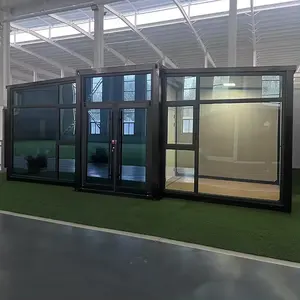 Casas casas pré-fabricadas para escritório casa modular pré-fabricada recipiente expansível