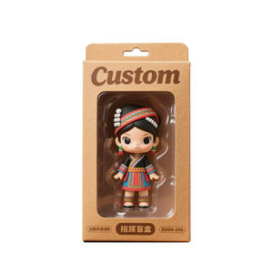 Tùy Chỉnh Xây Dựng Khối May Mắn Vẽ Mù Hộp Độ Dày 350G 400G In Ấn Cứng Các Tông Màu Trắng Mịn Cho Bao Bì Hộp Giấy - Product Image 6