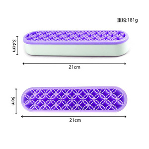 Beauty Tools Silicone Storage <b>Rack</b> Lipstick Storage Box Makeup Brush <b>Drying</b> <b>Rack</b> Silicone Display <b>Rack</b> - Product Image 3