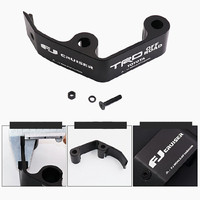 Support de fixation deux-en-un en aluminium CNC pour antenne et projecteur, accessoires extérieurs pour véhicule tout-terrain Toyota FJ