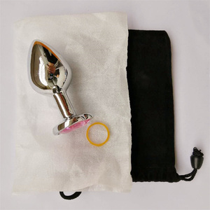 Tapón Anal de acero inoxidable de lujo, consolador fetiche enjoyado y cuentas <span class=keywords><strong>anales</strong></span> para juegos de rol de Cosplay y juegos BDSM - Product Image 6