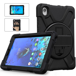 Custodia per Tablet Lenovo <span class=keywords><strong>Tab</strong></span> <span class=keywords><strong>M8</strong></span> TB-8705F 2020 Più Venduta, in Silicone e PC di Qualità, con Tracolla, Cinghia da Polso e Supporto, 8 Pollici - Product Image 2