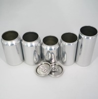 Op maat gedrukte offset gedrukte lege aluminium blikjes met treklipje voor ambachtelijk bier & thee drankenverpakkingen industrieel gebruik