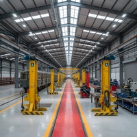 Système de levage de conteneurs électrique portable à 4 poteaux, vérin hydraulique pour conteneurs, chargeur de conteneurs maritimes pour entrepôts