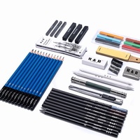 Kit de Crayons Professionnels d'Art OEM 48 Pièces pour Croquis et Dessin, avec Outil de Dessin et Étui en Nylon