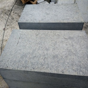 Dalles de <span class=keywords><strong>granit</strong></span> basalte noir naturel de Mongolie G370, style de conception moderne, cube de 10x10x10, surface polie - Product Image 2