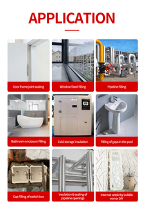 Mật độ cao Polyurethane PU bọt phun cho khoảng cách phụ cách âm cách nhiệt dính cho xây dựng đóng gói Chế biến gỗ - Product Image 6