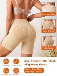 Pantaloncini Modellanti Senza Cuciture per Donna, Controllo Pancia, Sollevamento Glutei e Snellimento, Shorts Modellanti per Addome - Product Image 4