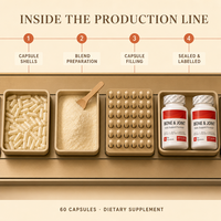 Complément alimentaire pour la santé des os et des articulations, capsules, formule personnalisée, étiquette privée OEM, 60 unités, vente en gros, complément alimentaire