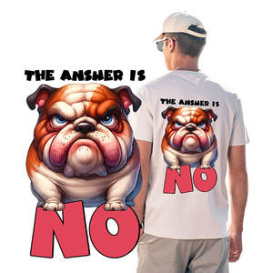 Muestra rápida logotipo personalizado Plastisol Dtf Digital Inkjet camiseta pegatinas servicio de etiquetas impresión de transferencia de calor para ropa - Product Image 1