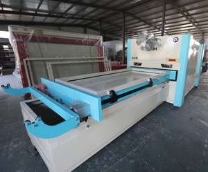 Machine entièrement automatique de presse à membrane sous vide pour <span class=keywords><strong>film</strong></span> chauffant en PVC Machine de presse à vide thermique pour porte - Product Image 1