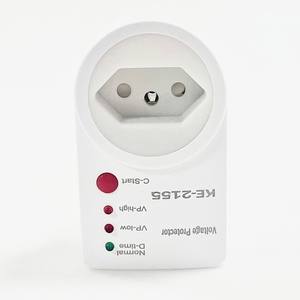 Prise de protection contre les surtensions Ke-2155 10A 15A 16A 20A, prise brésilienne, utilisation universelle, matériau plastique - Product Image 4