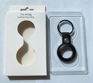 Étui porte-clés en cuir pour <span class=keywords><strong>AirTag</strong></span>, housse de protection anti-perte pour le traceur Apple <span class=keywords><strong>AirTag</strong></span> - Product Image 6