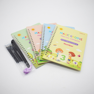Trẻ Em Thực Hành Ma Thuật Copybooks Tái Sử Dụng Chữ Viết Tay Workbooks Với Rãnh Bảng Chữ Cái Toán Học Số Vẽ Tái Sử Dụng Thư Pháp - Product Image 2