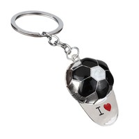 Trophäe aus Zinklegierung, Modischer Schlüsselanhänger, Fußball-Champion Souvenir, Fan-Andenken, Sportgeschenk für Fußballturniere