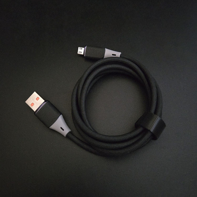 Fast Shipping Special Offer Genuine Nylon Braided Bare Wire V8 Android Micro USB Power Cables
