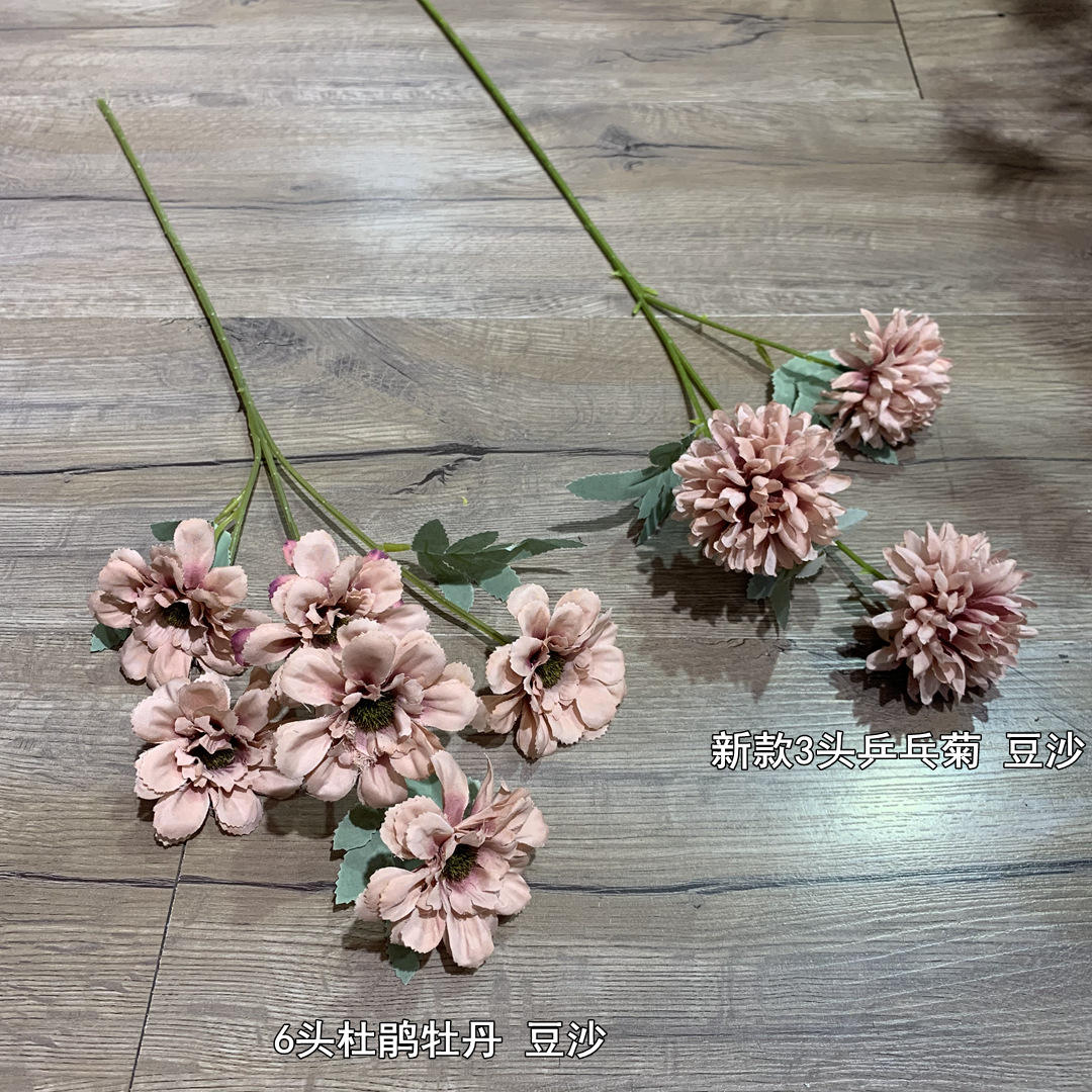 3 ping-pong pâte de haricots de chrysanthème