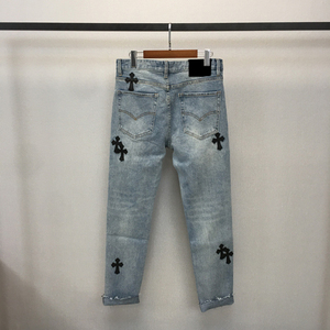 Nuovi <span class=keywords><strong>Jeans</strong></span> Affusolati dal Design Vintage 2021, <span class=keywords><strong>Jeans</strong></span> Elasticizzati Personalizzati per <span class=keywords><strong>Uomo</strong></span> - Product Image 3