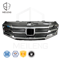 Meileng – Grille avant de voiture en plastique chromé noir de Style sud-est pour Honda City 2018 2019 2020 2018-2020