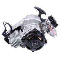 HIAORS 2 temps 49cc Dirt Bike Pull Start Engine démarreur moteur pour Pocket Bike Mini ATV Scooter