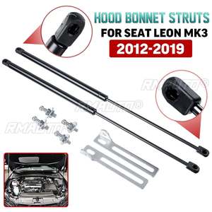 2pcs 60cm Car Struts Bars Front Bonnet Hood Rear Trunk Tailgate <b>Boot</b> Shock Lift Strut Support Gas <b>Spring</b> for Bus RV Window Bed - Product Image 1