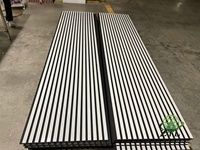 Solution d'insonorisation d'hôtel, design 3D moderne, panneaux acoustiques en polyester écologiques pour salles de conférence et bureaux