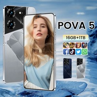 Pova5 El Teléfono Inteligente Android Más Vendido POVA5 Pro 16GB+ 1TB Android 13 Teléfono 5G