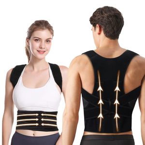 Adjustable Dual-Pressure <b>Back</b> Posture Corrector Belt For Posture Correction Support Four Seasons Use - Product Image 1
