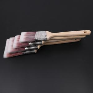 Jeu de pinceaux de peinture en vrac de haute qualité, brosses de peinture acrylique violette avec manche en bois, prix Direct d'usine - Product Image 4