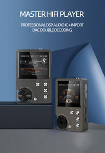 Reproductor MP3 HIFI de Alta Gama con Perilla de Ajuste Profesional, Decodificación sin Pérdidas, Soporte para Tarjeta TF, Pantalla TFT de 2.0 Pulgadas, Walkman de Audio Portátil - Product Image 6