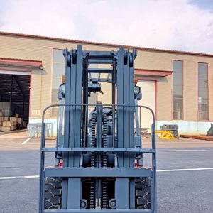 Empilhadeira Diesel Heavy Duty 2WD 4WD 3ton Road Rough Terrain Empilhadeira Bucket Empilhadeiras para Retail Industries Novo - Product Image 4