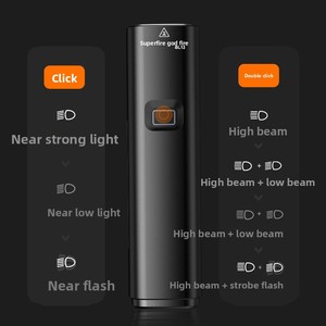 Luz Delantera <span class=keywords><strong>para</strong></span> <span class=keywords><strong>Bicicleta</strong></span> Más Vendida con Batería de Gran Capacidad de 4000 mAh, Ajuste de Cuatro Velocidades, 1000 Lúmenes, Resistente al Agua IPX5 - Product Image 6
