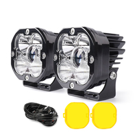 Nouveau projecteur LED de 3 pouces pour moto, phare auxiliaire antibrouillard pour moto