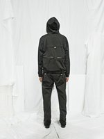 Nouveau Style Streetwear Nylon Tech Pull Veste Pantalon Ensembles Cargo Pantalon Avec Poches Latérales